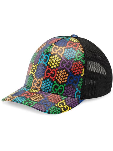 Gucci Gg Psychedelic Baseball Hat Gucci Large Hats Gucci Hat