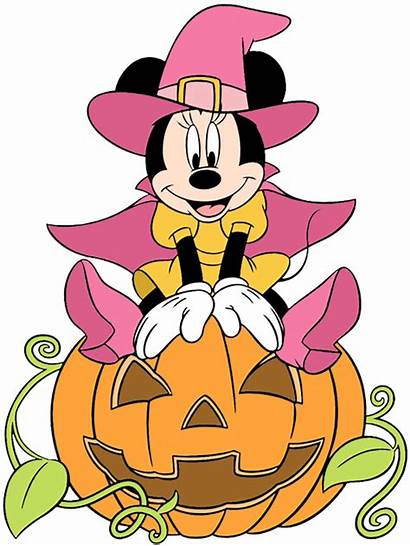 Halloween Disney Minnie Mouse Clip Clipart Pumpkin