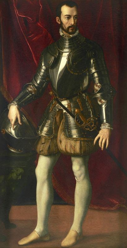 Alessandro Allori Florence 1535 1607 Portrait Of Francesco I De