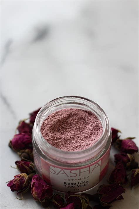 Rose Clay Face Mask Etsy