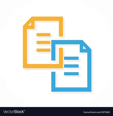 Document File Logo Royalty Free Vector Image Vectorstock