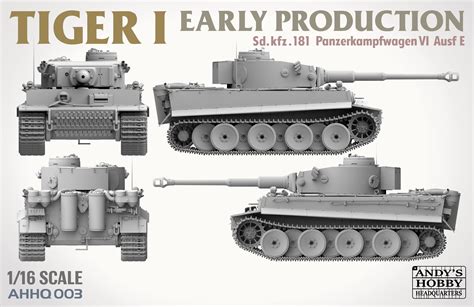 Tiger I Early Pz Kpfw Vi Ausf E Ahhq