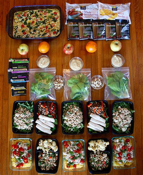 12001500 Calorie Level Meal Prep In 90 Minutes Or Less The