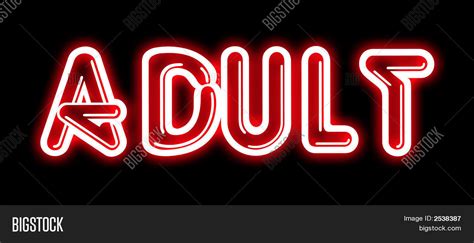 Adult Neon Sign Stock Photo And Stock Images Bigstock