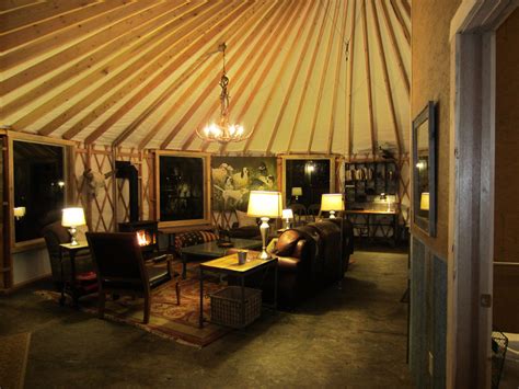 A Luxury Lounge Shelter Design Yurt Living Yurt