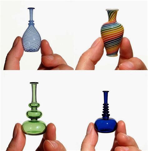 Simply Creative Miniature Hand Blown Glass Vessels And Chemistry Set By Kiva Ford