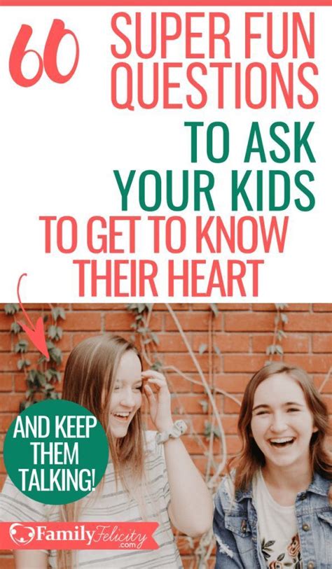 These Super Fun Questions To Ask Your Kids Will Keep The Fun And