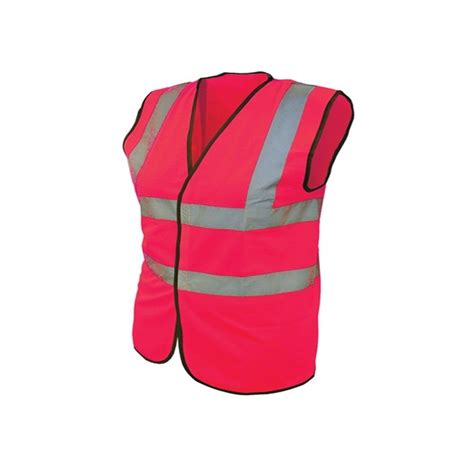 Pink Hi Vis Vest Safety Hi Viz Clothing Great For Women Ladies High Visibility Ebay