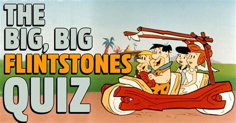 Can You Rock This Big Big Flintstones Trivia Quiz