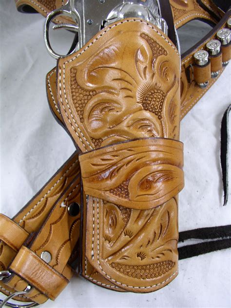 44 45 Ruger Colt Uberti Western Fast Draw Sixgun Pistol Leather Gun