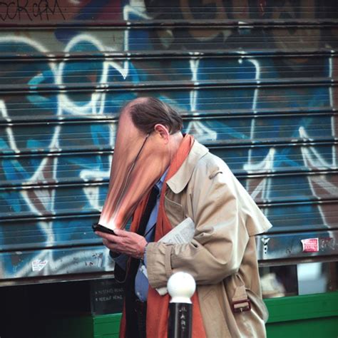 Disturbing Photos Of People Getting Sucked Into Their Phone Screens