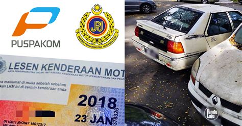 Diy road tax sticker malaysia reduce blind spot. Cukai Jalan Kereta, Motor Tamat Tempoh Sebelum 3 Tahun ...