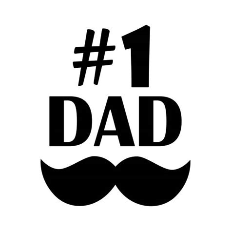 Number One Dad Clipart Black Images And Photos Finder