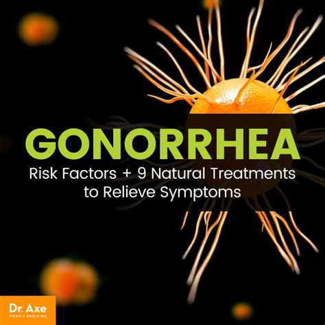 Gonorrhea Symptoms 9 Natural Ways To Relieve Them Dr Axe