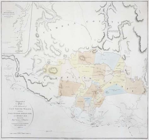 Topographical Map Of Nsw Settlements Silentworld Foundation