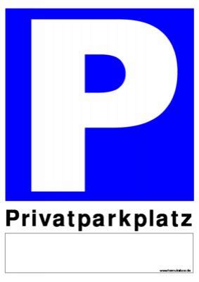 Online pdf editor zum bearbeiten von pdf dateien. Schild, Privatparkplatz | Pdf-Vorlage zum Ausdrucken