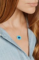 Jennifer Meyer | Evil Eye 18-karat gold multi-stone necklace | NET-A ...