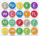 20款货币符号PNG图片素材下载_符号PNG_熊猫办公