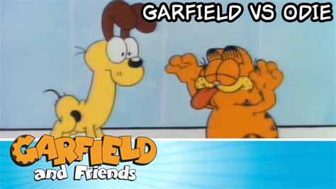 Garfield Vs Odie Garfield And Friends Youtube