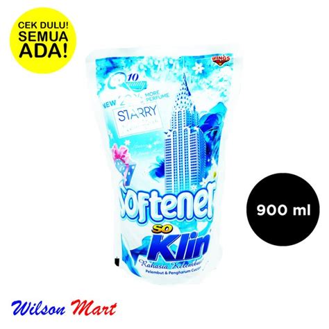 Jual SO KLIN SOFTENER STARRY NEW YORK 900 ML REFILL Di Lapak Wilson