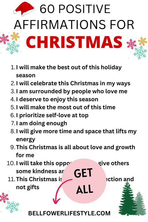 101 Positive Christmas Affirmations For The Best Holiday Season 2023