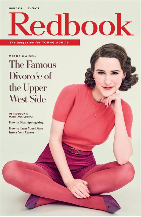 Picture For The Marvelous Mrs Maisel Redbook Magazine Cover