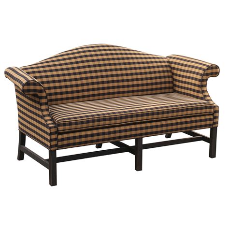 Formal Camelback Sofa 13th Colony Amish Furniture