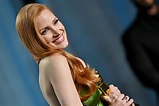Dazzling Jessica Chastain In Gucci Dress At The 2022 Vanity Fair Oscars ...