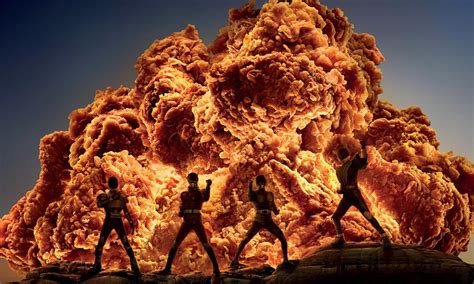 Kfc Hot And Spicy Fried Chicken Ads Cool Material