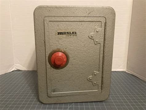Vintage 1970s Mosler Junior Toy Safe Coin Bank Vault Combination Lock