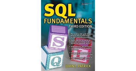 Sql Fundamentals By John J Patrick