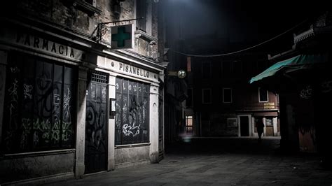 Dark Street Wallpaper