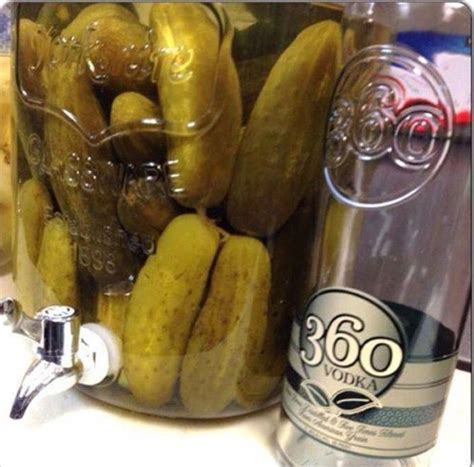 Pickle Infused Vodka Pickle Vodka Pickles Dill Pickle