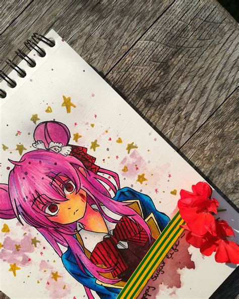 Happy Pink Anime Girl Aesthetic
