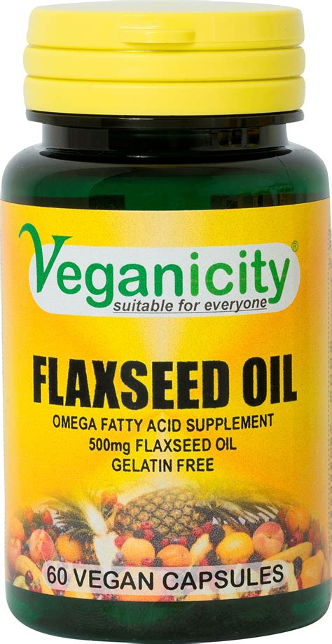 Veganicity Womens Health Flaxseed Oil 500mg
