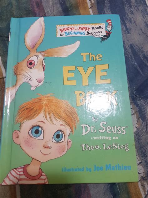 Dr Seuss The Eye Book By Theo Lesieg Joe Mathieu Hobbies And Toys