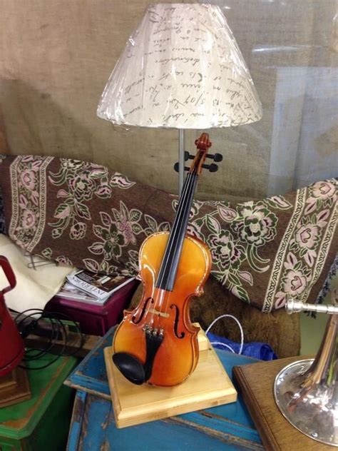 Violin Lamp Bespoke Violin Lamp Violin Lighting Music Lamp Diy