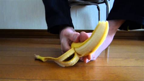 Peeling A Banana With My Toes Youtube