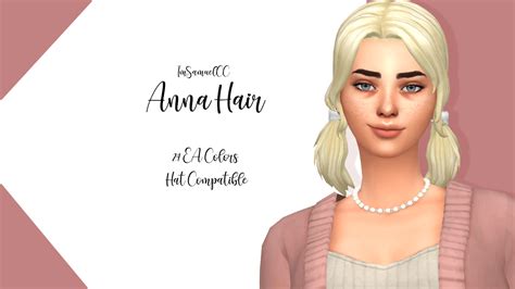 Sims 4 Princess Anna Hair