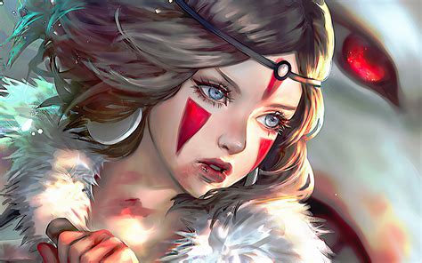 2880x1800 Princess Mononoke Hime Macbook Pro Retina Hd 4k Wallpapers