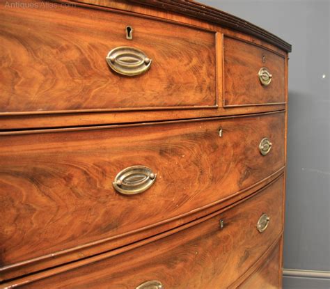 Victorian Mahogany Bow Front Chest Of Drawers Antiques Atlas