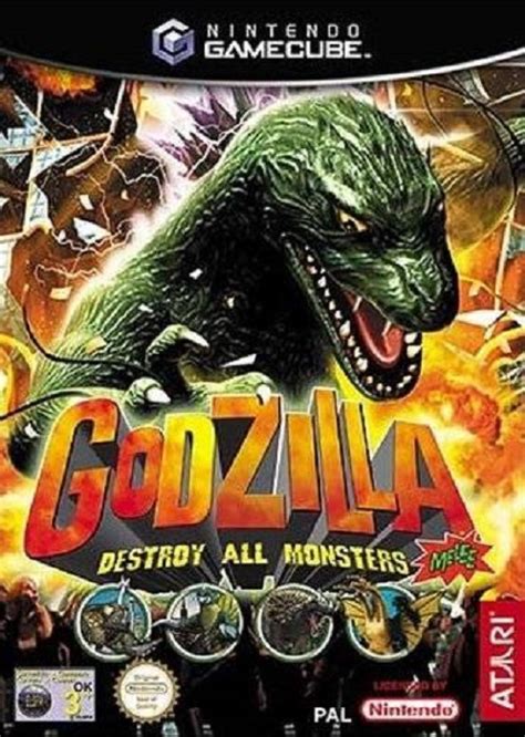 Godzilla Destroy All Monsters Melee 2002