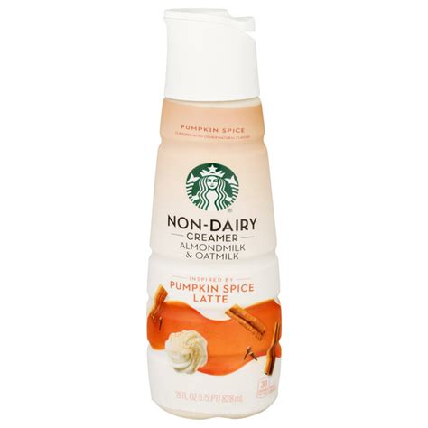 Save On Starbucks Non Dairy Creamer Almond And Oat Milk Pumpkin Spice