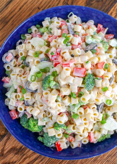 Ideas For Creamy Pasta Salad Recipe Easy Recipes To Make At Home