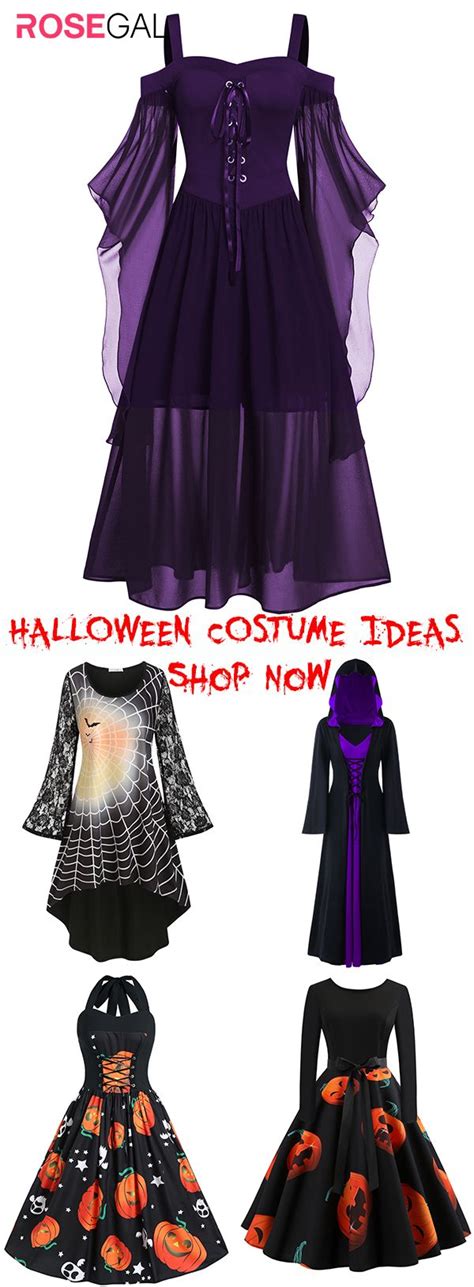 Rosegal Plus Size Halloween Horror Dress Ideas Vintage Halloween