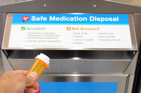 Walgreens Encourages Everyone To Take Part In National Drug Take Back