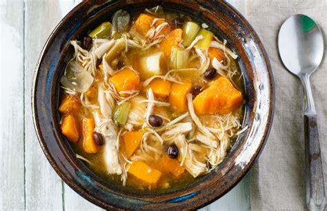 Why does this recipe use cream of chicken soup? Crock Pot Chicken Roasted Sweet Potato Soup - Flour On My Face