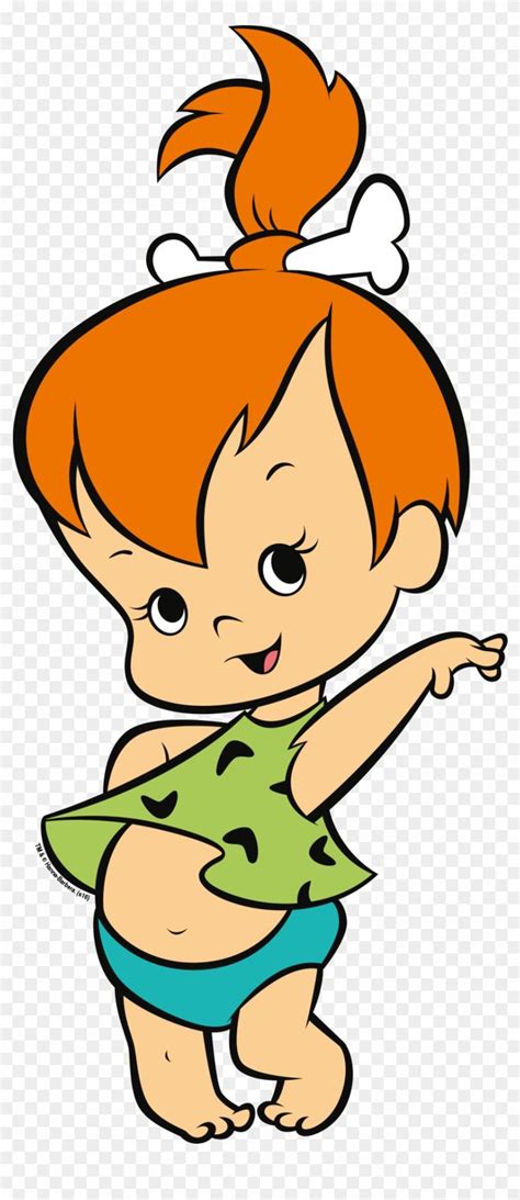 Fred And Wilma Flintstone Pebbles Flintstone Pebbles From The