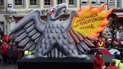 How Germans Are Using Carnival To Highlight The Migrant Crisis BBC News