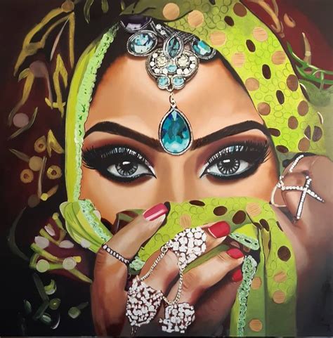 Arab Woman Painting Painting By Ksenia Voynich Saatchi Art